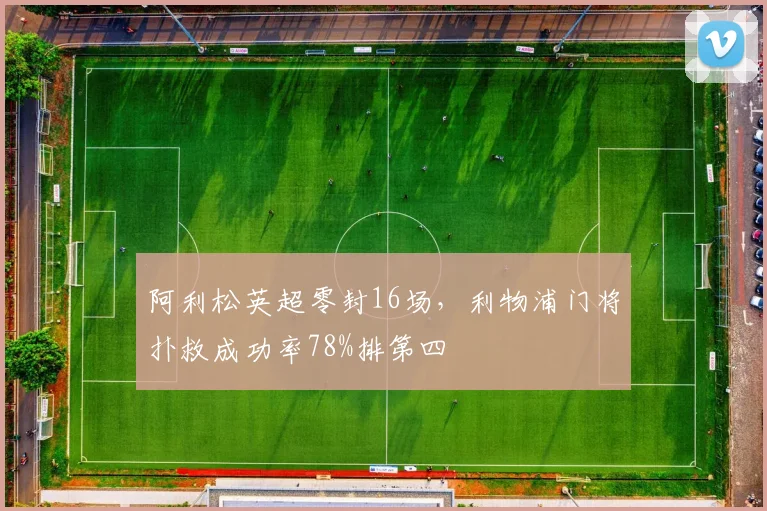 阿利松英超零封16场，利物浦门将扑救成功率78%排第四